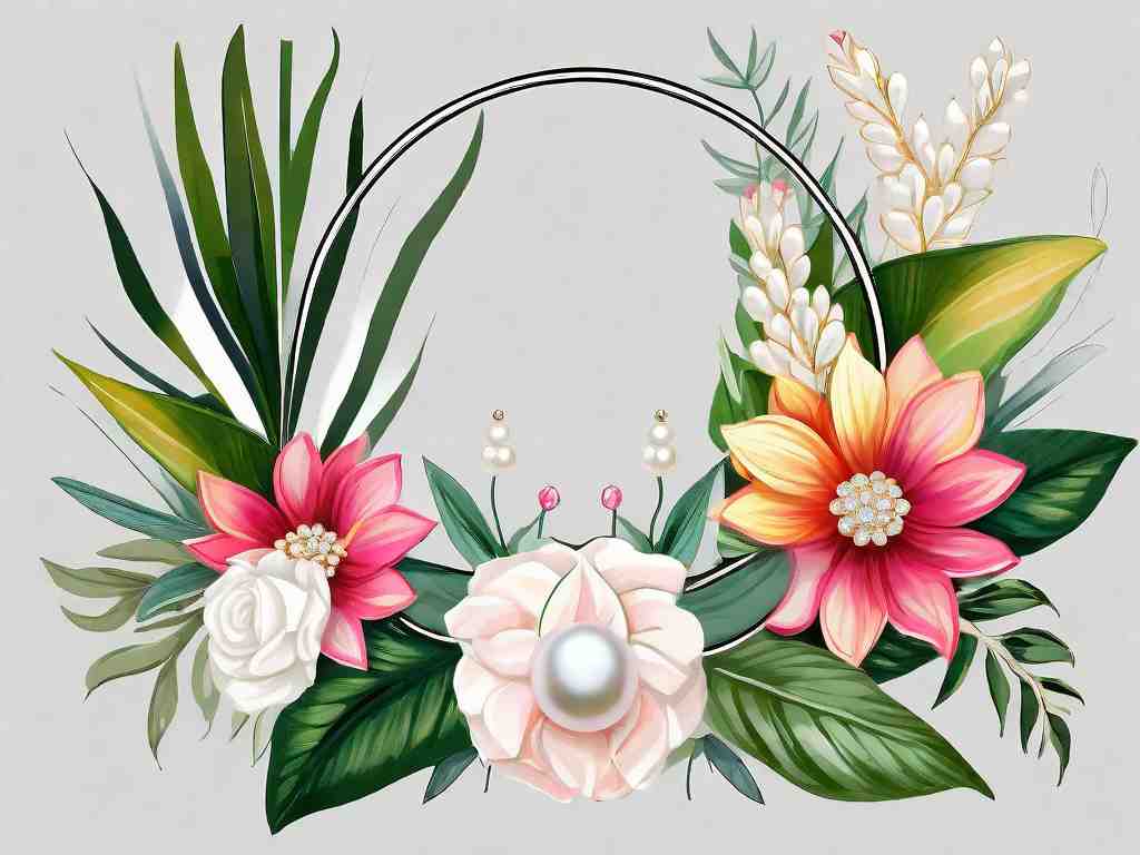 Wedding Jewelry for Botanical Garden Venue Weddings