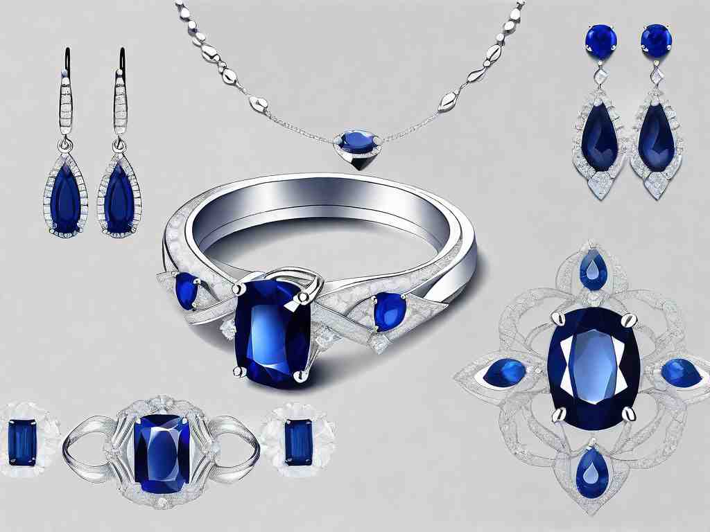 Sapphire Wedding Jewelry: Blue Elegance for Brides