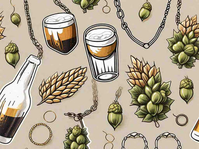 Valentine's Day Jewelry for Craft Beer Enthusiasts: Brewed Brilliance