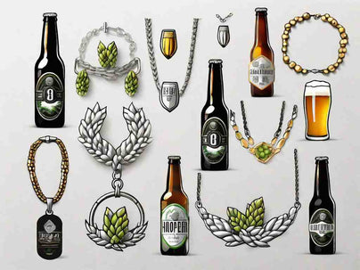 Anniversary Jewelry for Craft Beer Enthusiasts: Brewed Brilliance