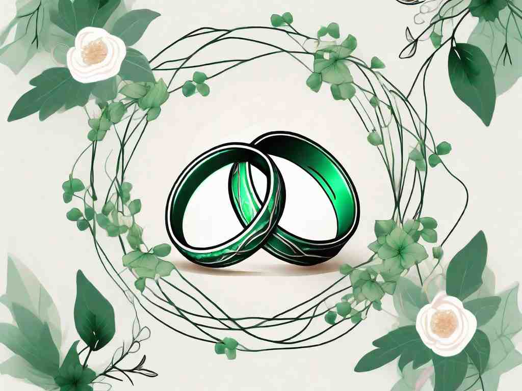 The Perfect Symbol of Love: Green Wedding Rings