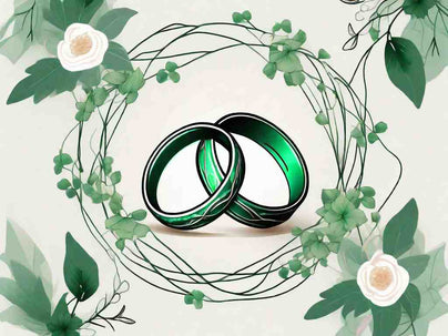The Perfect Symbol of Love: Green Wedding Rings