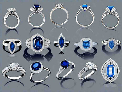 Beautiful Diamond and Sapphire Engagement Rings for Your Special Day