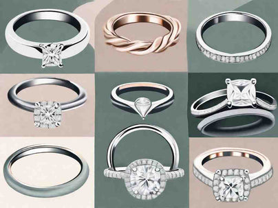 The Perfect Wedding Ring Stack for Your Special Day