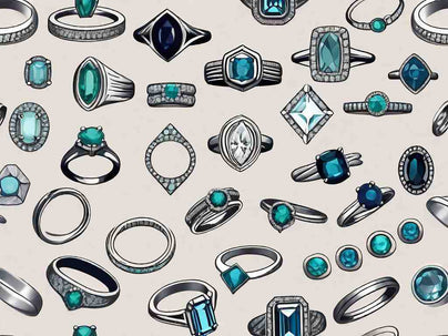 How to Stack Engagement Rings for a Unique Look