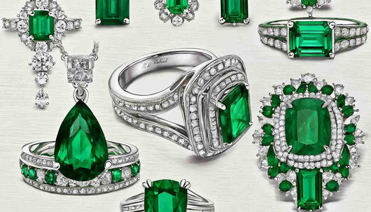 Emerald Wedding Jewelry: Adding Green Elegance to Your Day