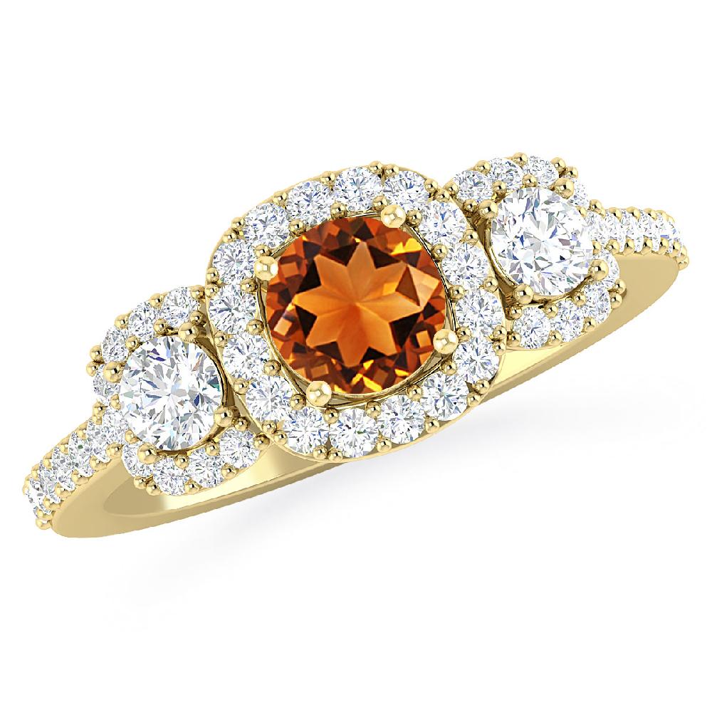 Yellow Gold - Citrine