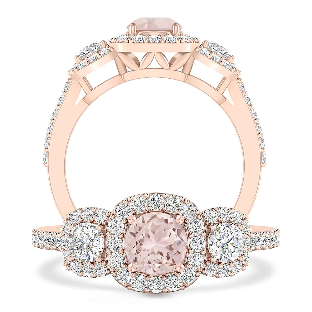 Rose Gold - Morganite