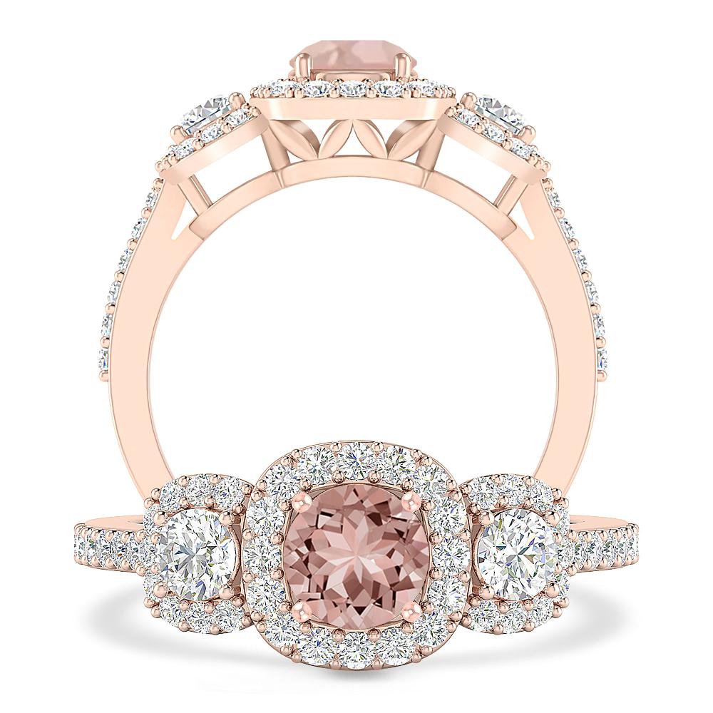 Rose Gold - Morganite