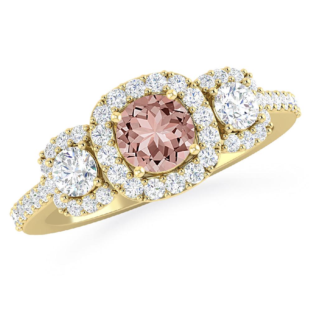 Yellow Gold - Morganite