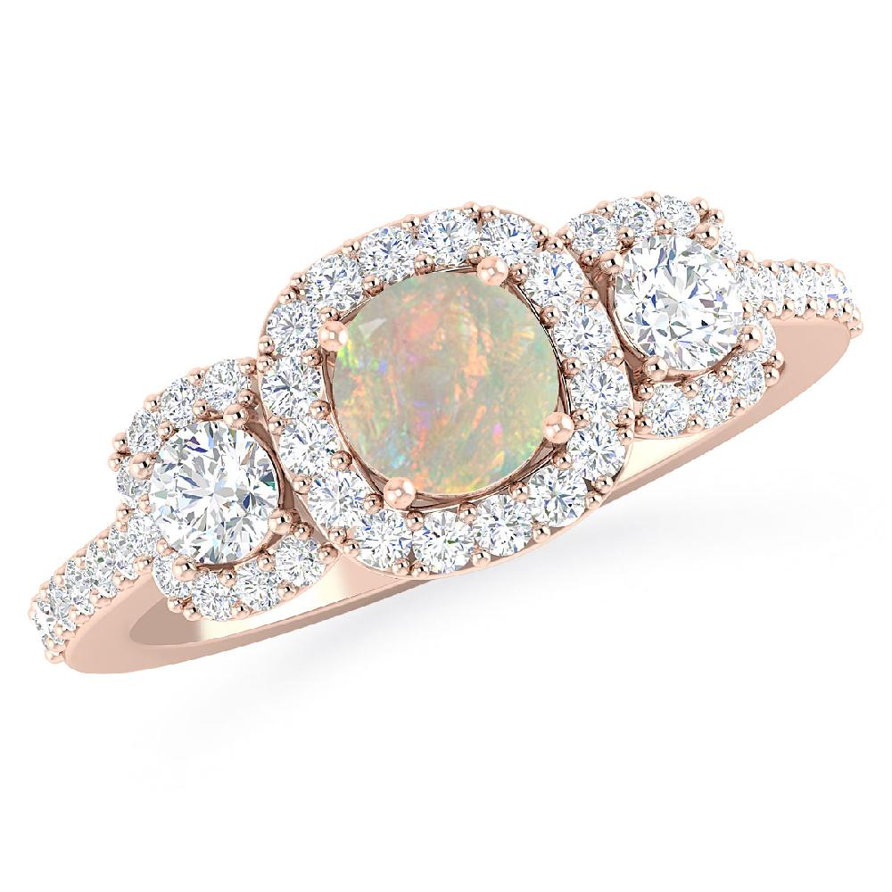 Rose Gold - Opal