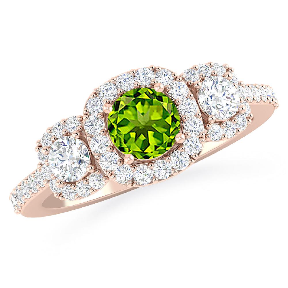 Rose Gold - Peridot