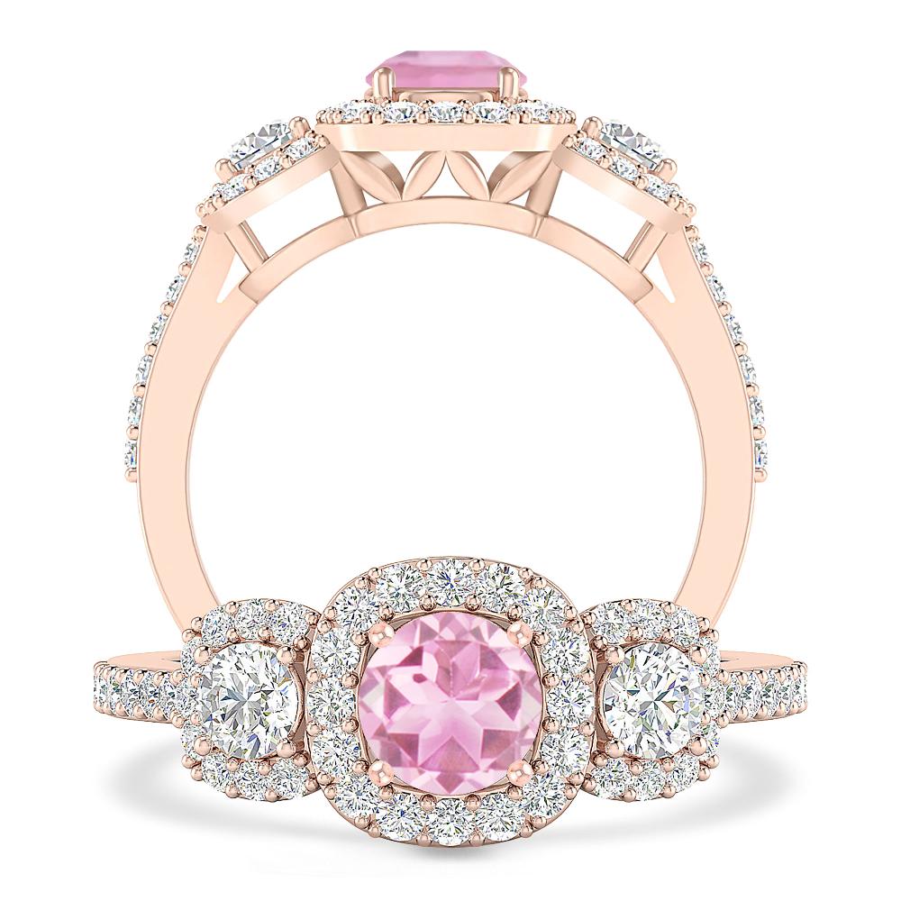 Rose Gold - Pink Tourmaline