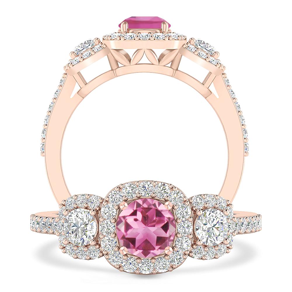 Rose Gold - Pink Tourmaline