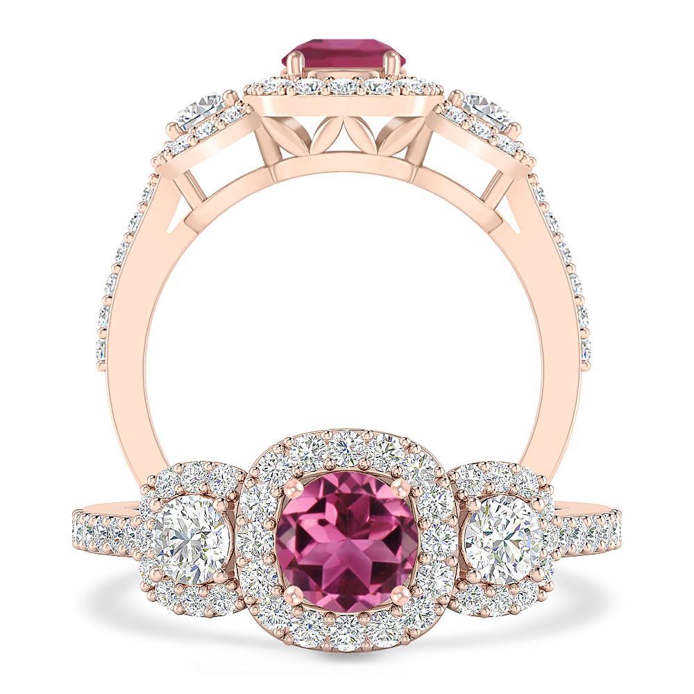 Rose Gold - Pink Tourmaline