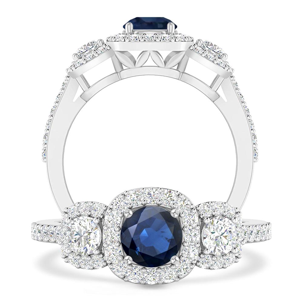 White Gold - Sapphire