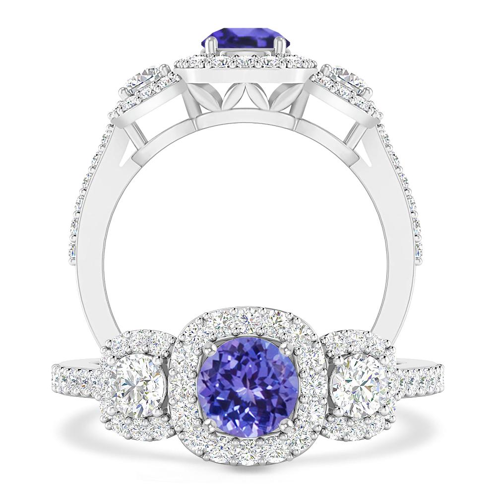 White Gold - Tanzanite