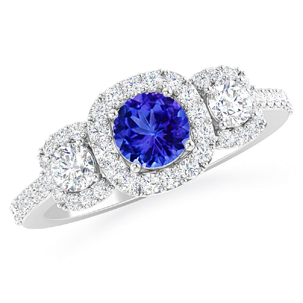 White Gold - Tanzanite