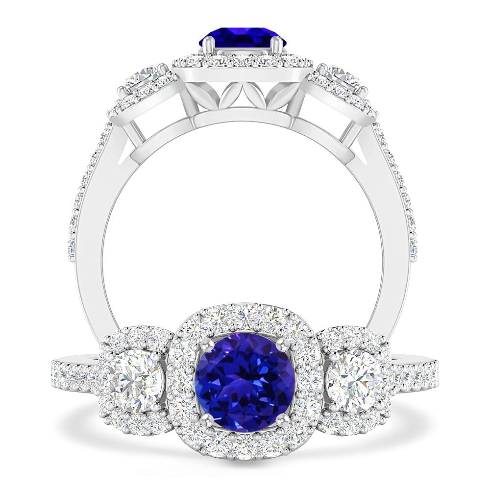 White Gold - Tanzanite