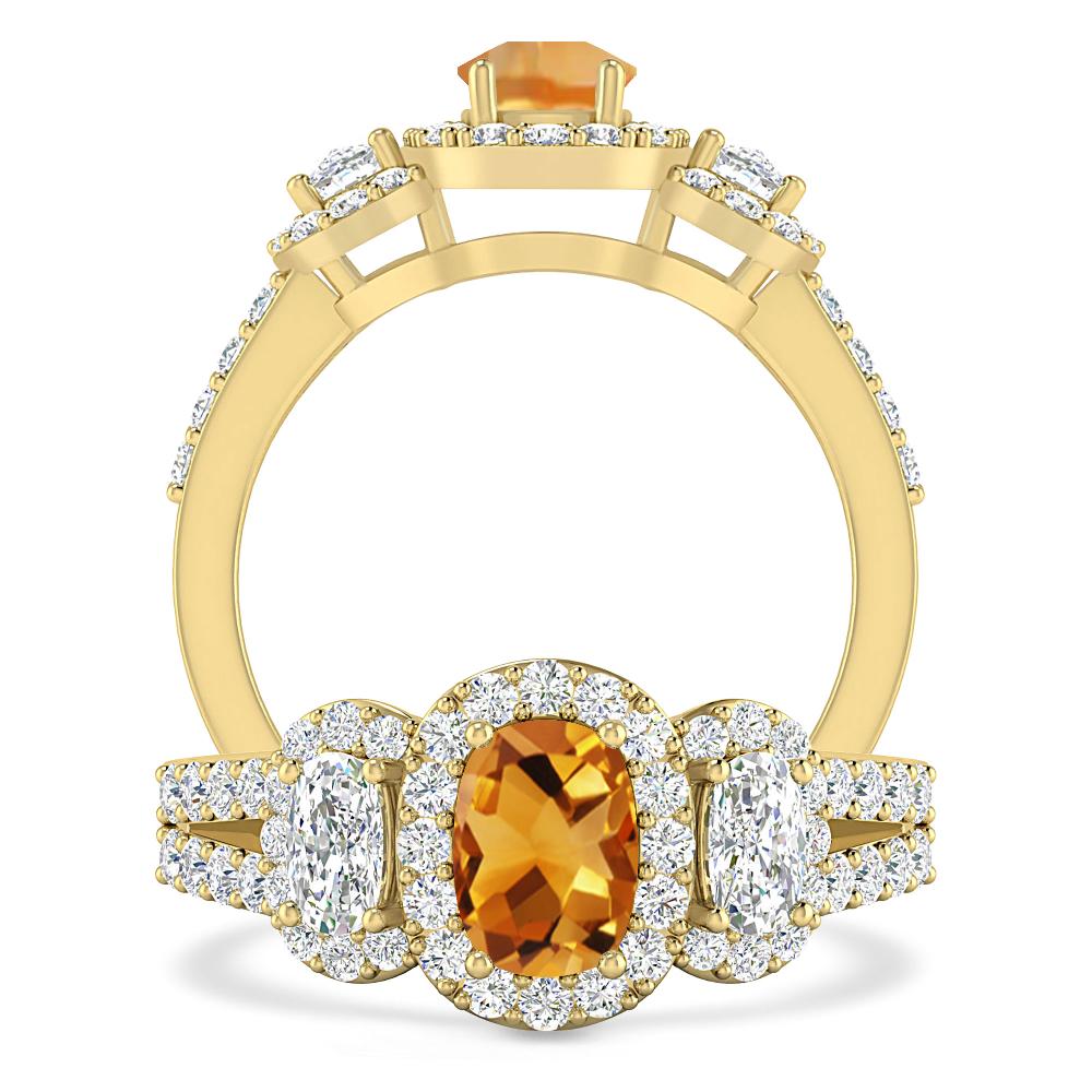 Yellow Gold - Citrine