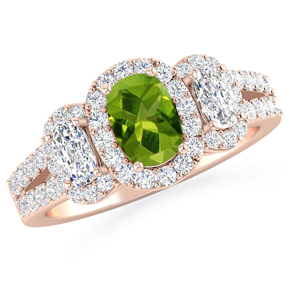 Rose Gold - Peridot