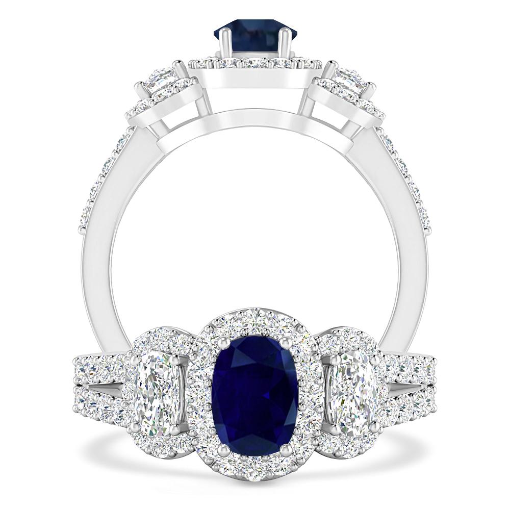 White Gold - Sapphire