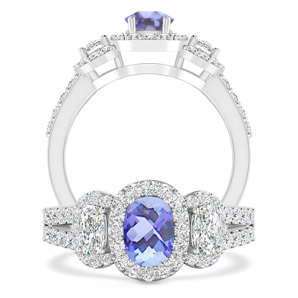 White Gold - Tanzanite