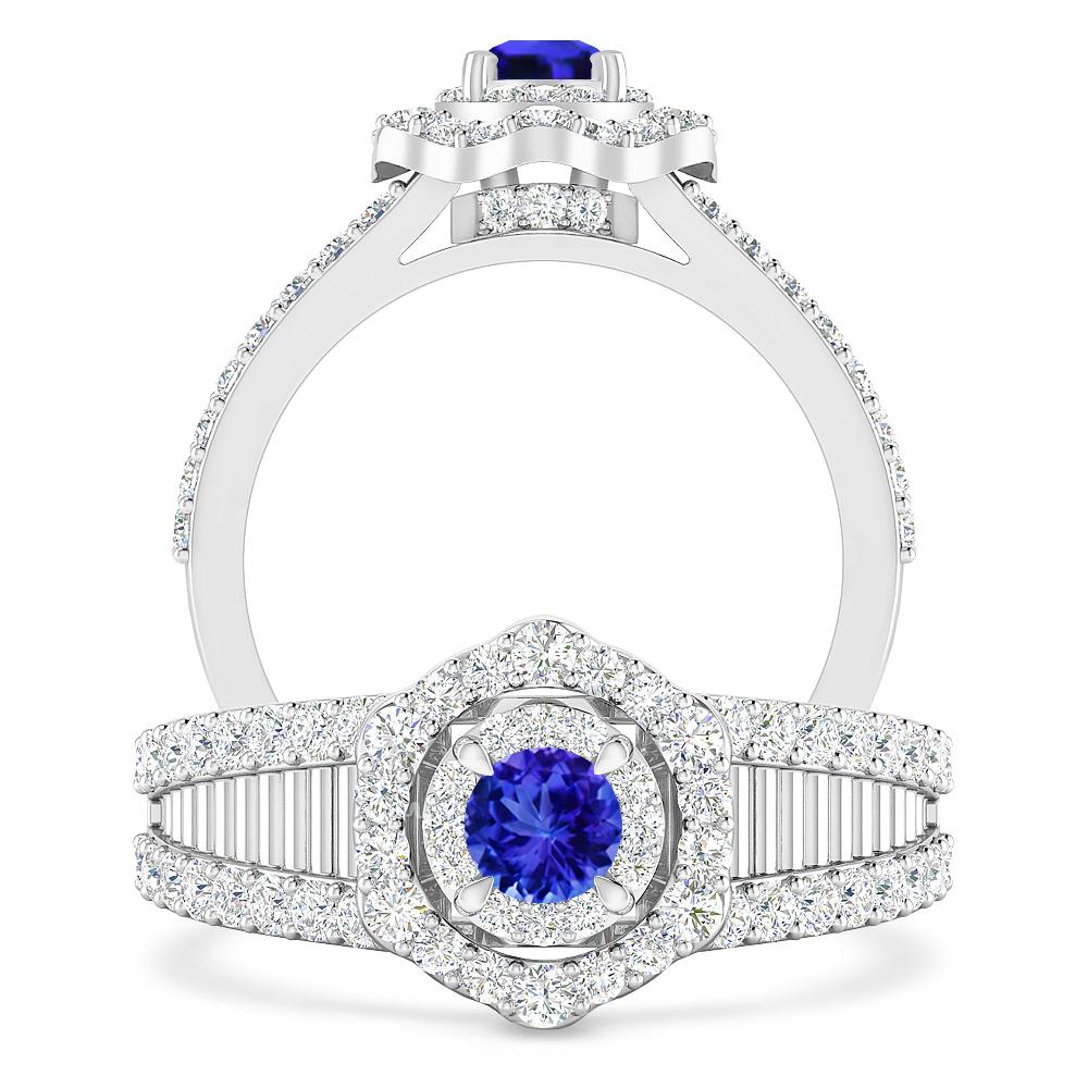 White Gold - Tanzanite