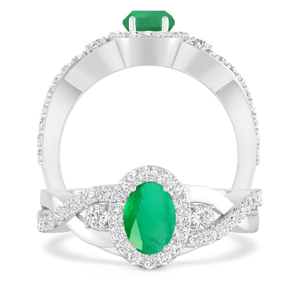 White Gold - Emerald