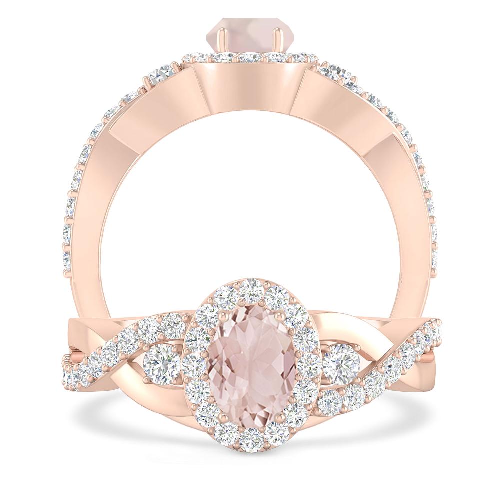 Rose Gold - Morganite