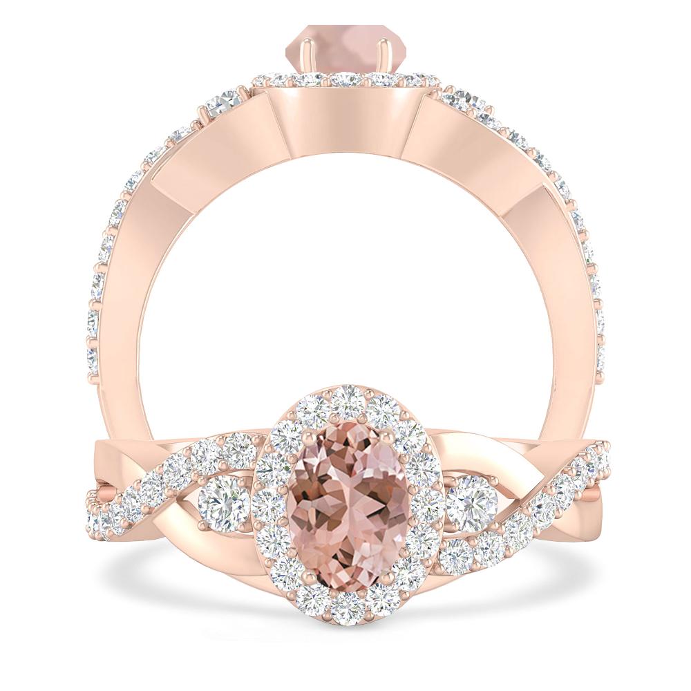 Rose Gold - Morganite