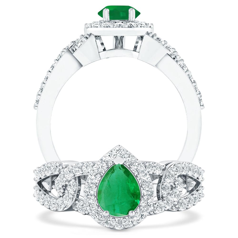 White Gold - Emerald