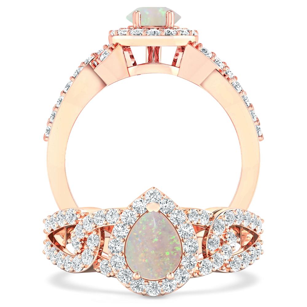 Rose Gold - Opal