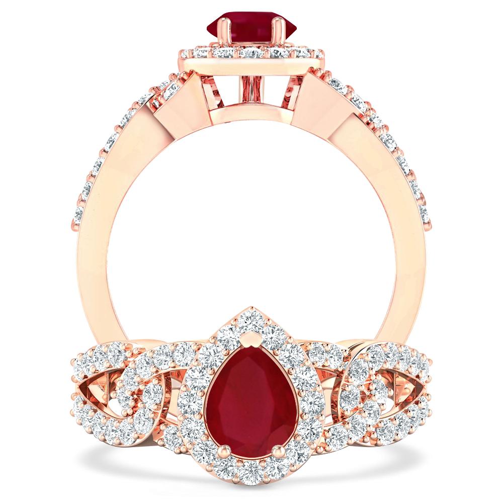 Rose Gold - Ruby