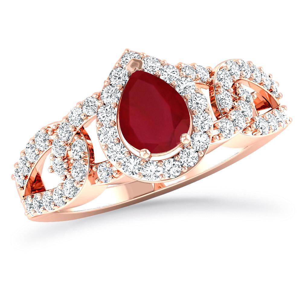 Rose Gold - Ruby