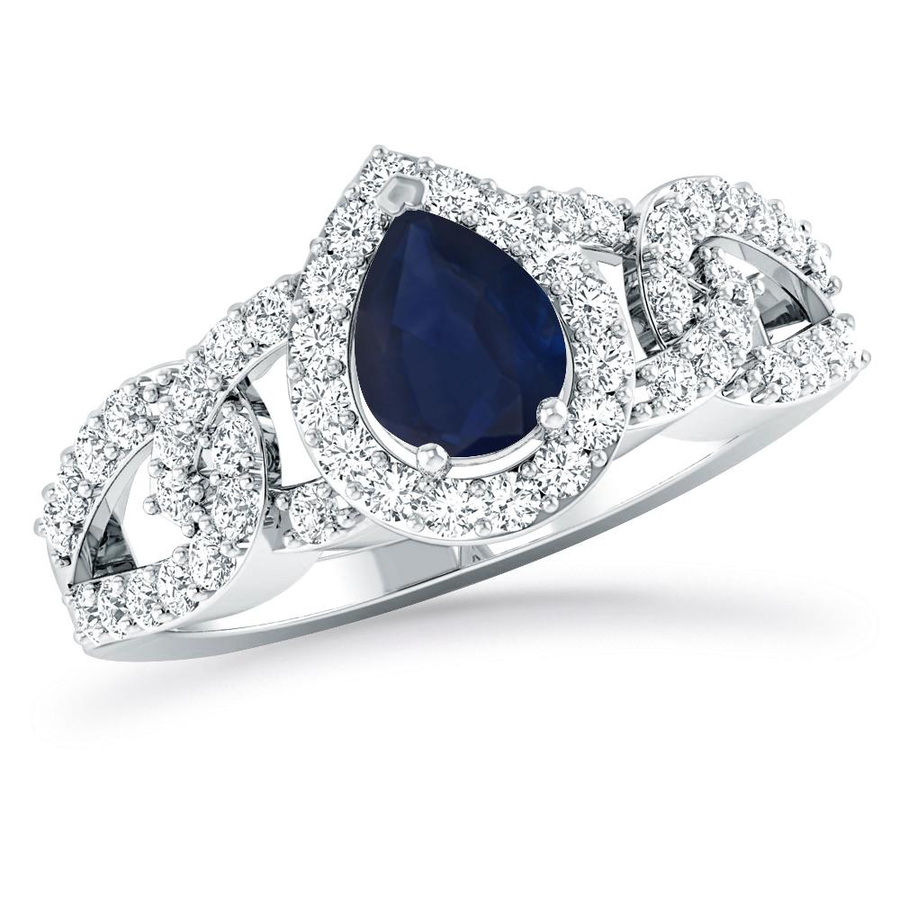 White Gold - Sapphire