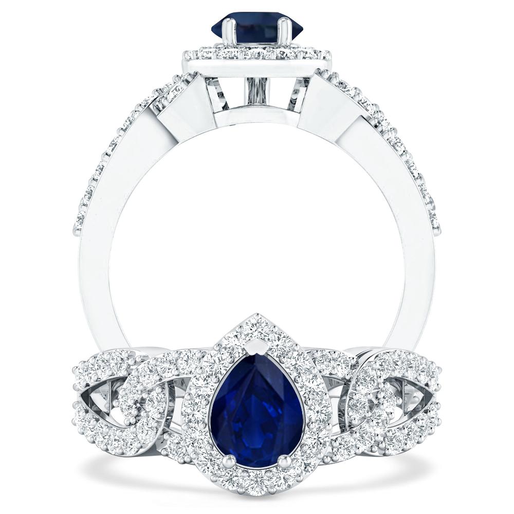 White Gold - Sapphire