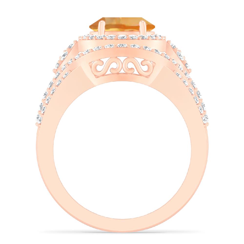 Rose Gold - Citrine
