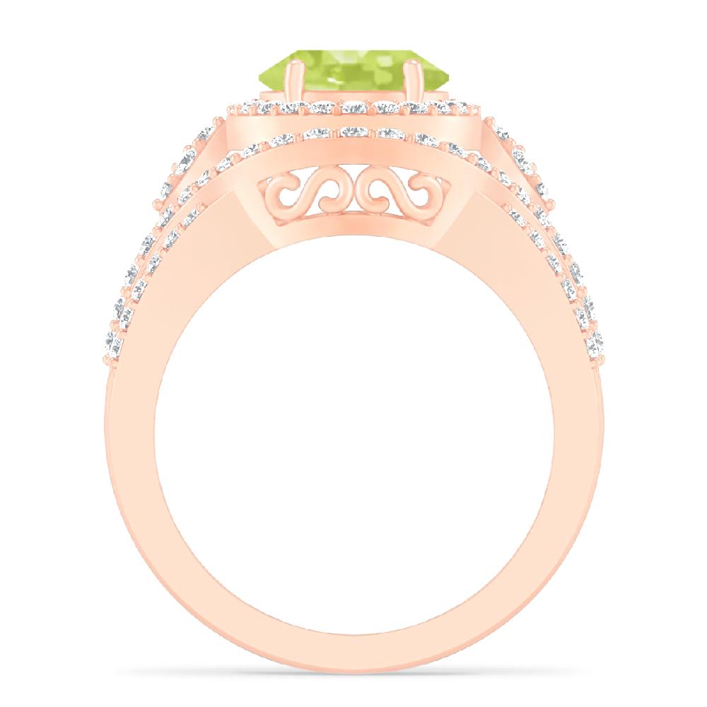 Rose Gold - Peridot