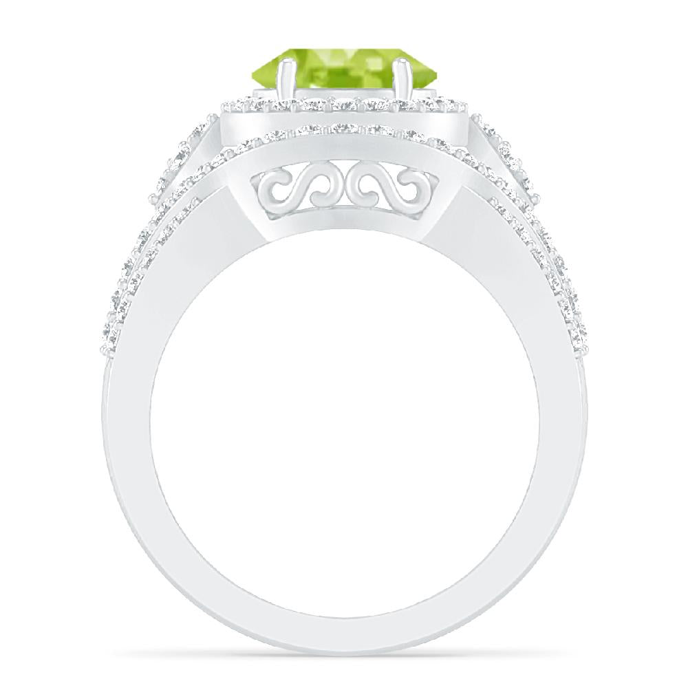 White Gold - Peridot