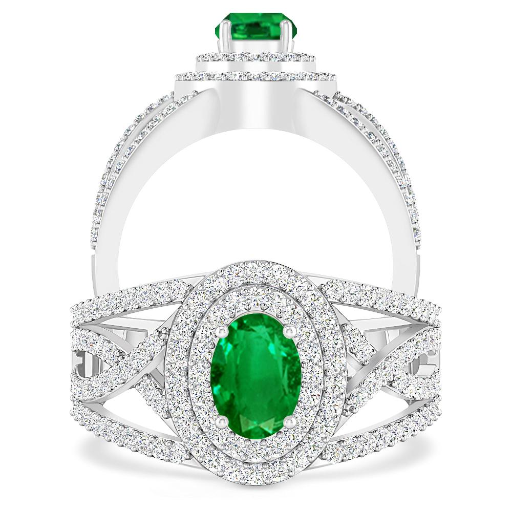 White Gold - Emerald