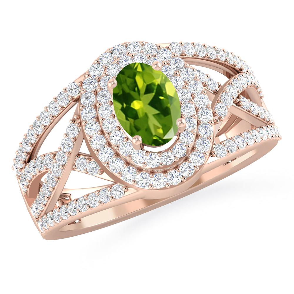 Rose Gold - Peridot