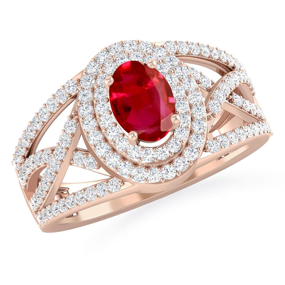 Rose Gold - Ruby