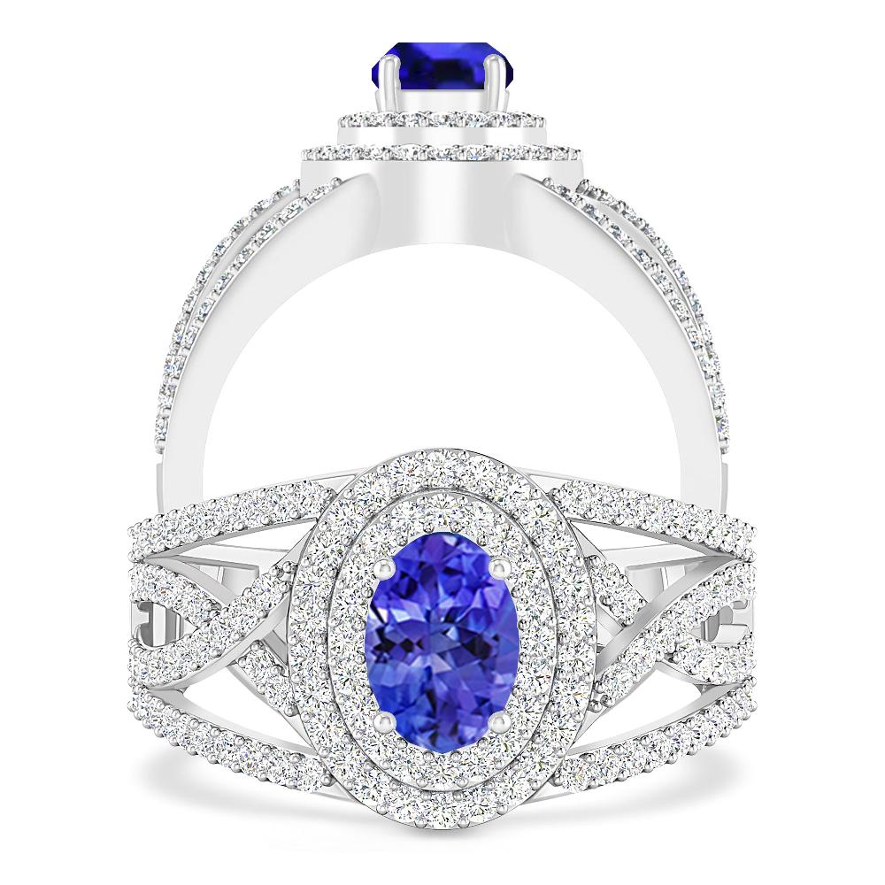 White Gold - Tanzanite
