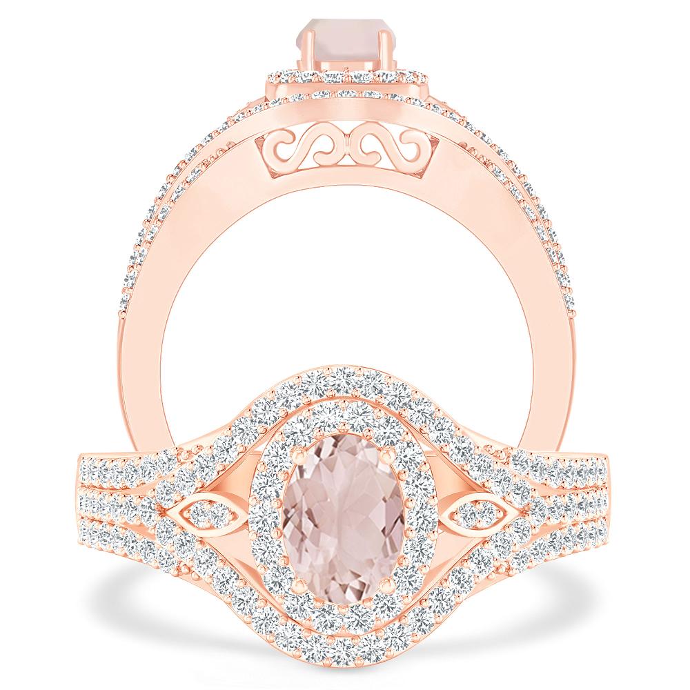 Rose Gold - Morganite
