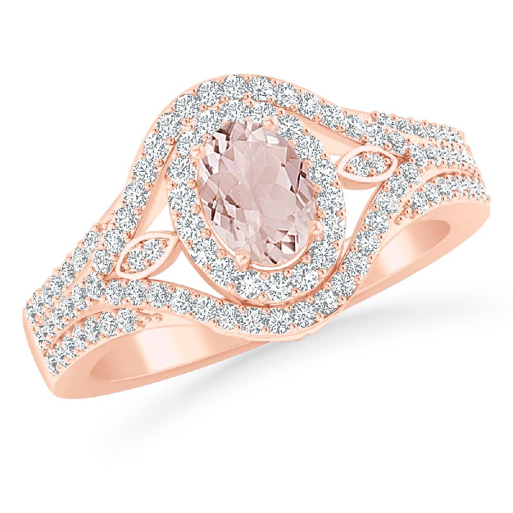 Rose Gold - Morganite