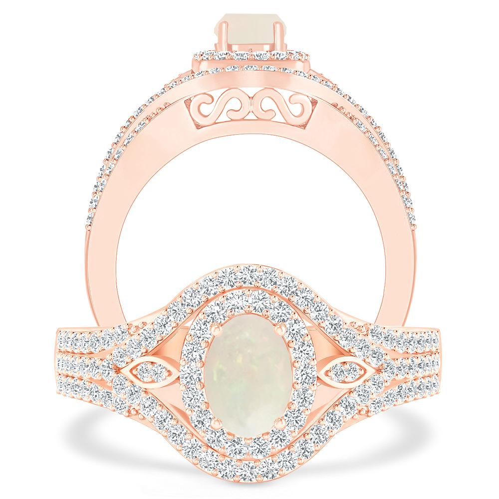 Rose Gold - Opal