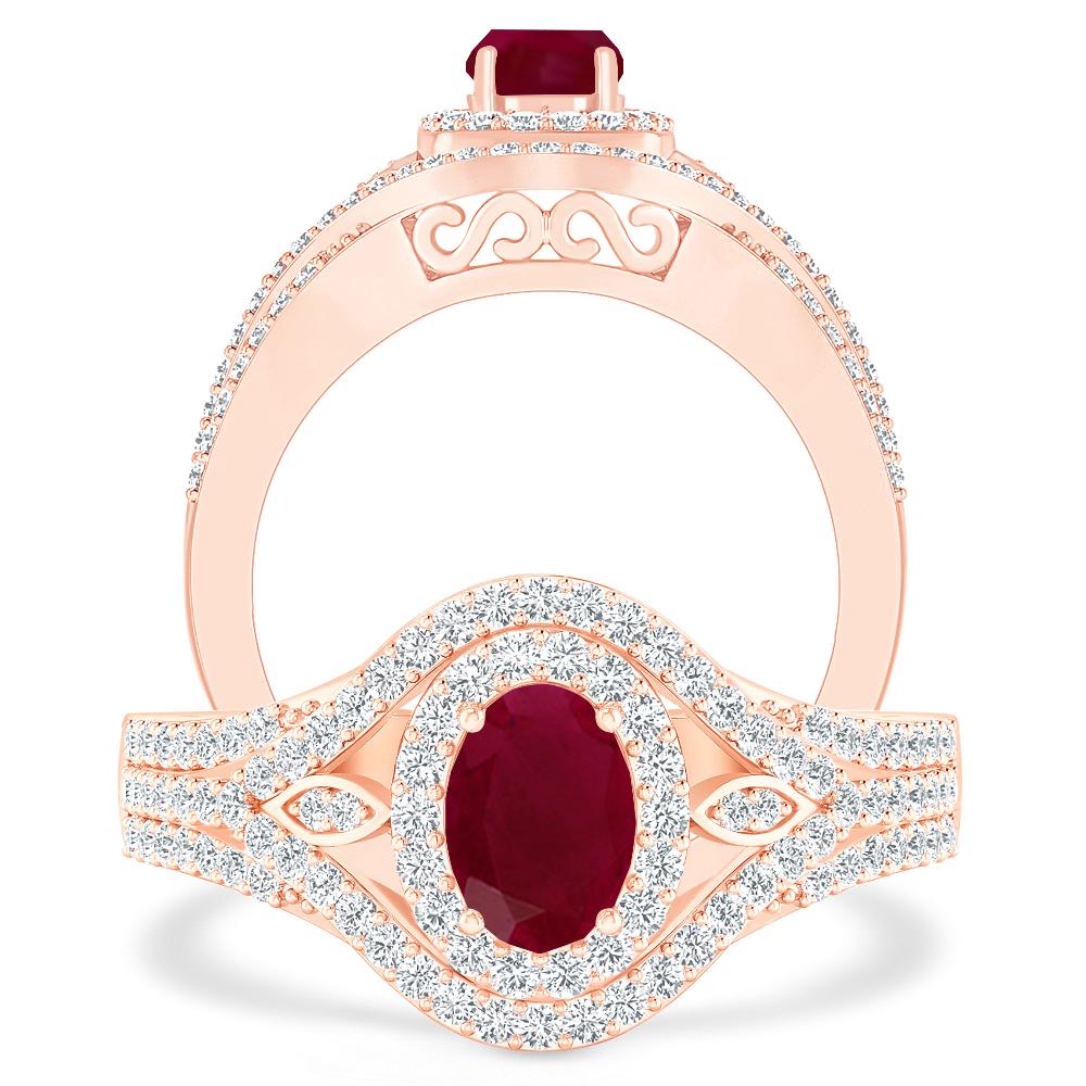 Rose Gold - Ruby