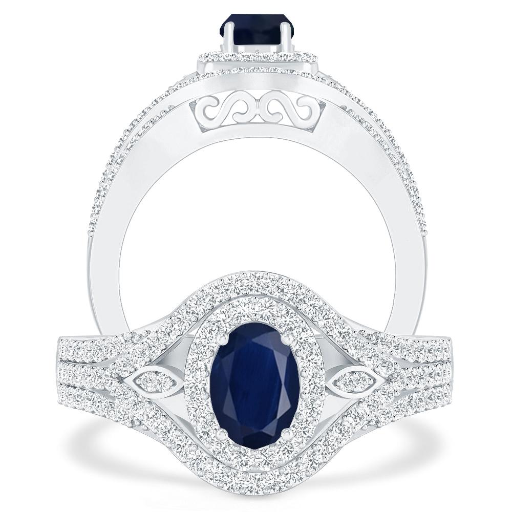 White Gold - Sapphire