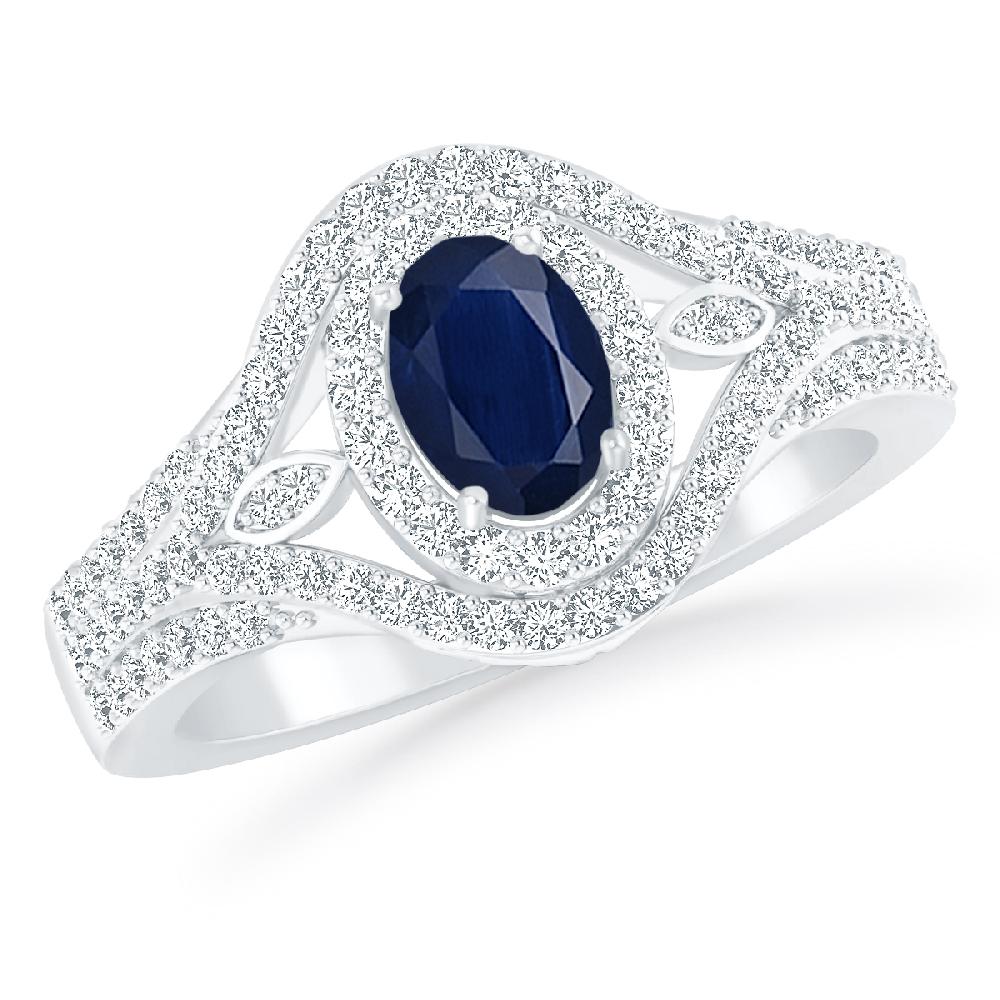 White Gold - Sapphire